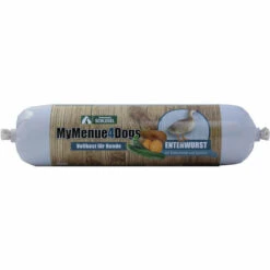 TIERNAHRUNG SCHLEGEL MyMenue4Dogs Hundefutter Entenwurst - 400 G