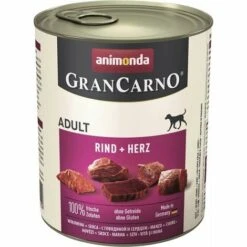 Animonda GranCarno Adult Rind + Herz 800 G Hundefutter Nassfutter