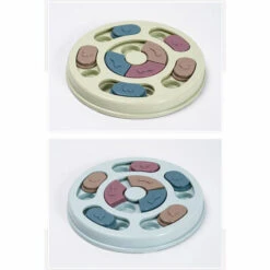 THSINDE Welpenspielzeug Hundefutter, Rutschfestes Lernspielzeug Für Hunde, Welpen Und Katzen (Grün)