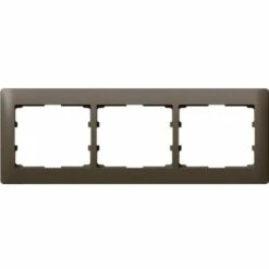 Legrand RAHMEN 3-F. DARK BRONZE HORIZ. (771203 GALEA DB)
