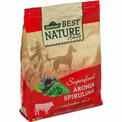 Dehner Best Nature Hundetrockenfutter Adult, Superfood, Rind Mit Aronia Und Spirulina, 4 Kg