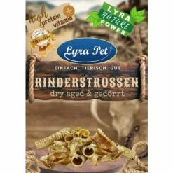 1 Kg Lyra Pet® Rinderstrossen Ca. 12 - 15 Cm Dry Aged & Gedörrt