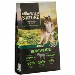 Dehner Wild Nature Hundetrockenfutter Adult, Bergweide, 4 Kg