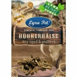 1 Kg Lyra Pet® Hühnerhälse Dry Aged & Gedörrt