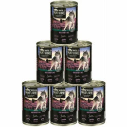 Dehner Wild Nature Hundefutter Adult, Heidetal, 6 X 400 G (2.4 Kg)