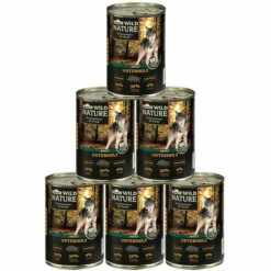Dehner Wild Nature Hundefutter Adult, Unterholz, 6 X 400 G (2.4 Kg)