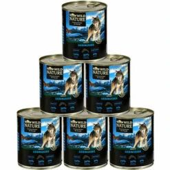 Dehner Wild Nature Hundefutter Adult, Gebirgssee, 6 X 800 G (4.8 Kg)