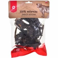 MACED HUNDESNACK RINDERPANSEN 200 G, GETROCKNETE RINDERMAGEN HUNDELECKERLI 10ER PACK (10 X 200 G)
