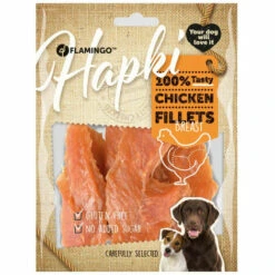 ANIMALLPARADISE Hapki BBQ Getrocknetes Hühnerbrustfilet-Snack. Für Hunde 170 G. Glutenfrei . -HundeSchmaus Verkäufe 52031011 2