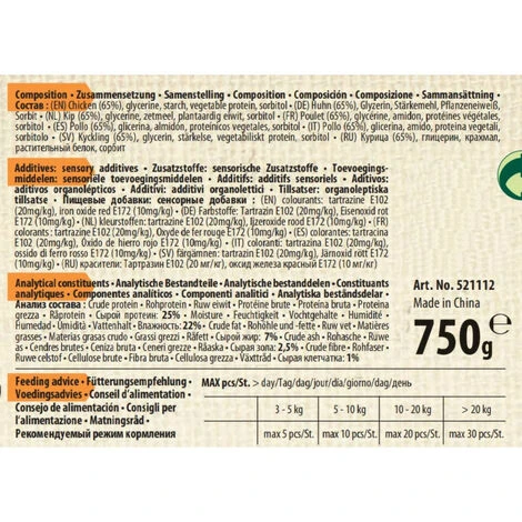 ANIMALLPARADISE Leckerli Hühnerwürfel 750 Gr. Für Hunde 4 ANIMALLPARADISE Leckerli Hühnerwürfel 750 Gr. Für Hunde – Bild 4
