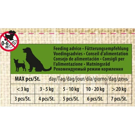 FLAMINGO PET PRODUCTS Calcium-Knochenbonbon Mit Lammfleisch Hapki BBQ. Für Hund . 150 G. Glutenfrei. 3 FLAMINGO PET PRODUCTS Calcium-Knochenbonbon Mit Lammfleisch Hapki BBQ. Für Hund . 150 G. Glutenfrei. – Bild 3