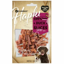 FLAMINGO PET PRODUCTS Entenschnitzel Hapki BBQ Bonbon. Für Hund. 85 G. Glutenfrei. -HundeSchmaus Verkäufe 52032366 3