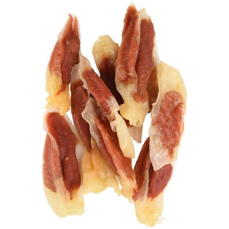 FLAMINGO PET PRODUCTS Hapki BBQ Ente Umhüllte Kaninchenstreifen Leckerli Für Hunde 85 G Glutenfrei 1 FLAMINGO PET PRODUCTS Hapki BBQ Ente Umhüllte Kaninchenstreifen Leckerli Für Hunde 85 G Glutenfrei