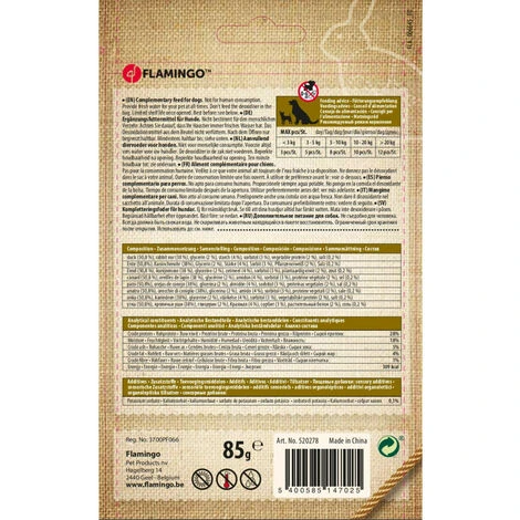 FLAMINGO PET PRODUCTS Hapki BBQ Ente Umhüllte Kaninchenstreifen Leckerli Für Hunde 85 G Glutenfrei 2 FLAMINGO PET PRODUCTS Hapki BBQ Ente Umhüllte Kaninchenstreifen Leckerli Für Hunde 85 G Glutenfrei – Bild 2