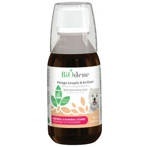 FRANCODEX Nahrungsergänzungsmittel Weiches Und Glänzendes Fell 150ml Für Hunde 1 FRANCODEX Nahrungsergänzungsmittel Weiches Und Glänzendes Fell 150ml Für Hunde