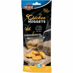 TRIXIE Chicken Nuggets. Für Hunde. Gewicht 100g.
