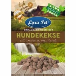 250 G Lyra Pet® Hundekekse Mit Innereien Vom Pferd