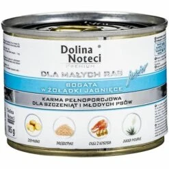 DOLINA NOTECI PREMIUM JUNIOR KLEINE RASSEN LAMMMÄGEN 185 G.
