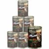 Dehner Wild Nature Katzenfutter Adult, Hochmoor, Ente/Pute, 6 X 400 G (2.4 Kg)