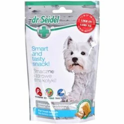 DR SEIDEL LECKEREIEN FÜR FRISCHEN ATEM FÜR HUNDE LECKEREIEN 90G NEUTRALISIERT AGGR ABLE GERÜCHE DERMAPHARM