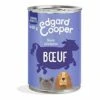 EDGARD & COOPER ADULT DOG PAT BOX OHNE GETREIDE NATÜRLICHES FUTTER 400G FRISCHES RIND UND ENTE, GESUNDE NAHRUNG SAVOU