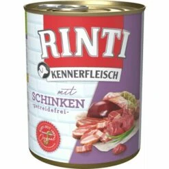 Rinti Pur Kennerfleisch Schinken 800 G Hundefutter Nassfutter