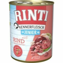 Rinti Kennerfleisch Junior Rind 4000158925718 06293011388365 Rinti Junior 0629306064 Rind Rind 4000158925718