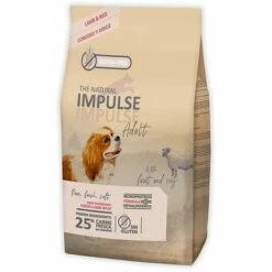 NATURAL IMPULSE Essen, NatÙrliche Hunde Impulshund Lamm (Lamm Und Reis) - 12 Kg Beutel