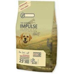 NATURAL IMPULSE Essen An Hunde NatÙrlicher Impulshund HÙhnchen - Tasche 12 Kg