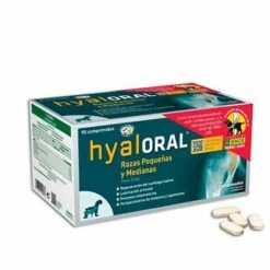 PHARMADIET Hyaloral Kleine Und Mittlere Rennen Artikulieren Gesundheit Bei Hunden - 90 Tabletten