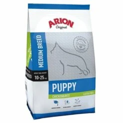 Original Arion Puppy Medum Breed Welpen Medium Camlo, Packeinsparungen 2 X 12 Kg
