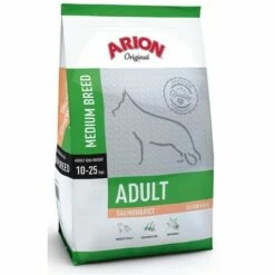 Original Arion Adult Medium Breed Hunde Mittelgro¤e Rennen SalmÜ ñN, Sparpackung 2 X 12 Kg