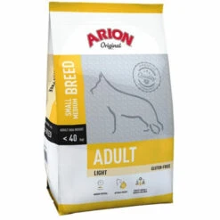 Original Arion Erwachsener Licht Kleiner Rasse Kleine Und Mittlere HÙhnerhunde, Einsparungspack 2 X 12 Kg