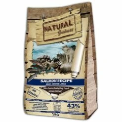 NATURAL GREATNESS NatÙrliche Gr_¤e Rezept SalmÜ ñn Empfindliche Mittelgro¤e, Essen Ohne Getreide FÙr Mittel-/gro¤e Hunde, 2 Kg