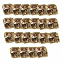 FARM NATURE Farm Natur HÙhle Essen FÙr Wildschweinhunde, Tomate Und Dill, 22 Tabletts X 150 G