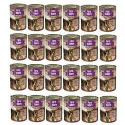 FARM NATURE Farm Natur HÙhle Essen FÙr Kaninchenhunde Mit Kartoffeln, Apfel Und Thymian, 24 Dosen X 400 G