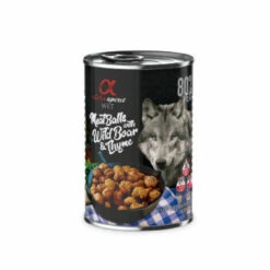 Alpha Spirit AlbÑsdigas Juglo Tomillo Hose Food FÙr Hunde - 12x400gr