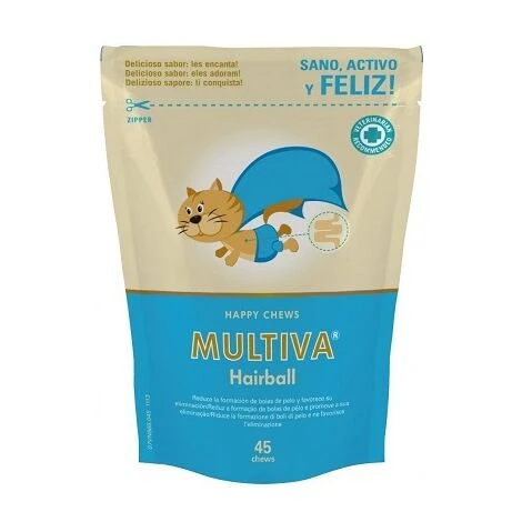 Vetnova Multiva Hairball 45 Chews 1 Vetnova Multiva Hairball 45 Chews