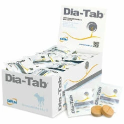 FATRO Fett-Dia-TAB-Komplement_rfutter FÙr Hunde Erleichtert Magen-Darm-Darm Zerrissene, 60 Tabletten