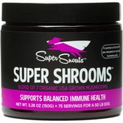 SUPERSNOUTS Superschiffe Super Piloms NatÙrliche Erg_nzung FÙr Hunde Und Katzen, Stiefel 75 G