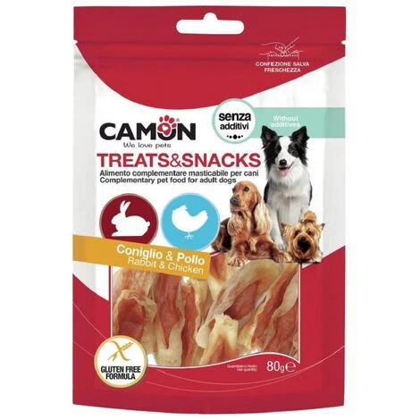 Camon Snack Kaninchen- Und HÙhnerohren 80 G 14 StÙcke 1 Camon Snack Kaninchen- Und HÙhnerohren 80 G 14 StÙcke