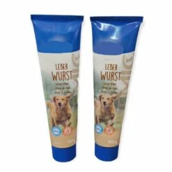 ANIMALLPARADISE Zwei Tuben Leberpasteten 2 X 110g, Hundesnack PREMIO.