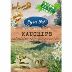 1 Kg Lyra Pet® Kauchips Aus Büffelhaut Naturbelassen & Luftgetrocknet