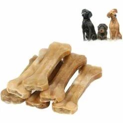 NAXUNNN Pet Dogs Bone Natural Bone Chew Acht Darm Gefüllte Hundeknochen Aus Rohhaut Leckere Kausnacks Für Kleine Hunde/große Hunde (12 Stück/3 Zoll) 7 NAXUNNN Pet Dogs Bone Natural Bone Chew Acht Darm Gefüllte Hundeknochen Aus Rohhaut Leckere Kausnacks Für Kleine Hunde/große Hunde (12 Stück/3 Zoll) -HundeSchmaus Verkäufe 69439263 3